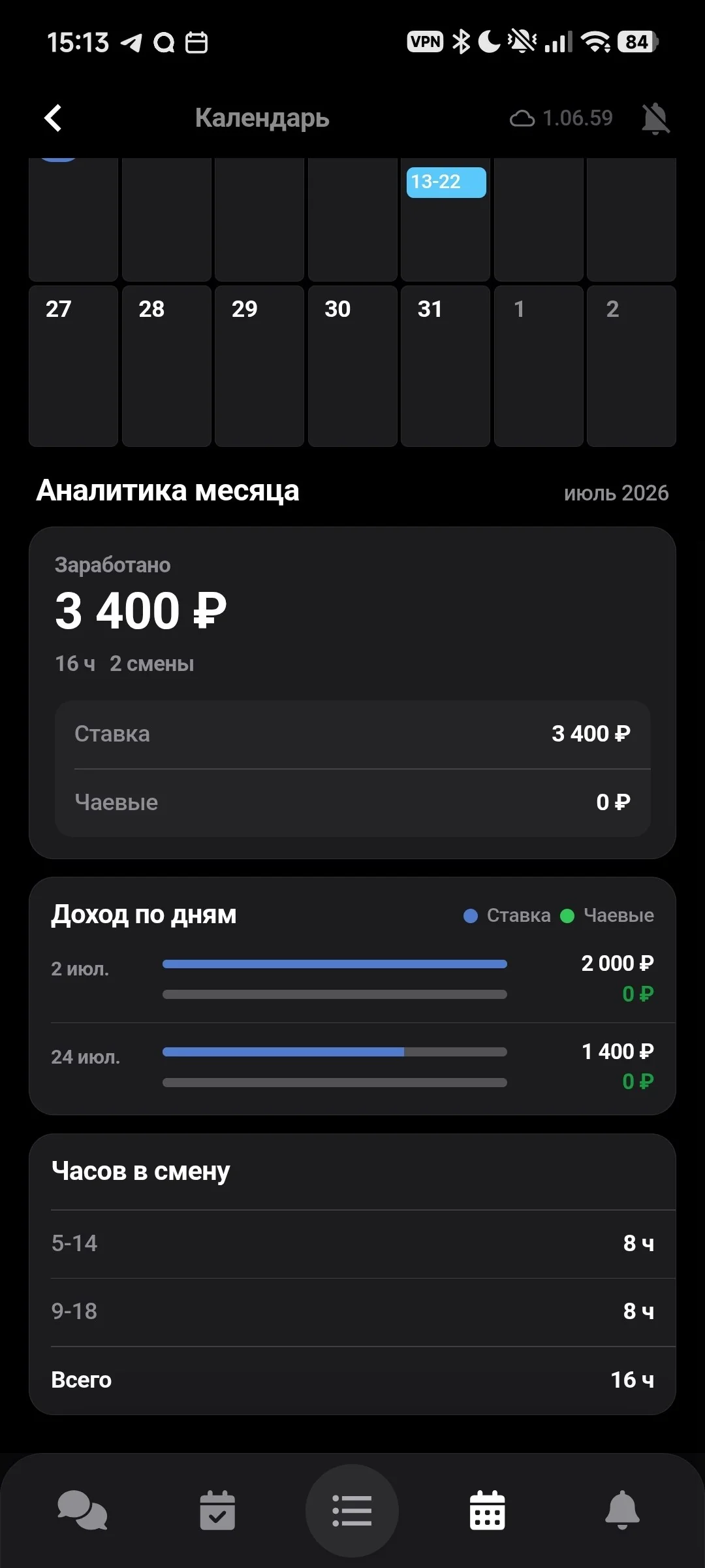 Повтор напитка